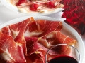 prosciutto and red wine